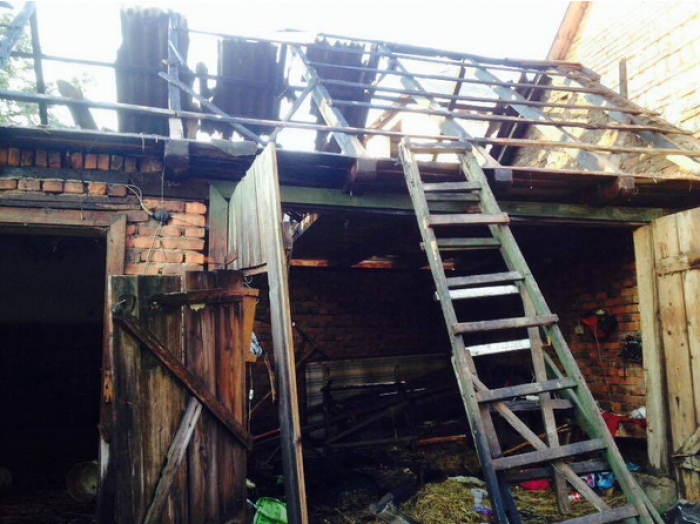 Великі Ком’яти на Закарпатті палали великим вогнем