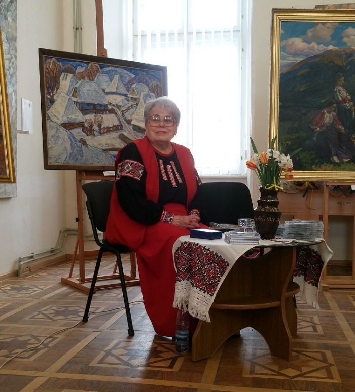 Віра Баганич, перша виконавиця балади «Пливе кача по Тисині»