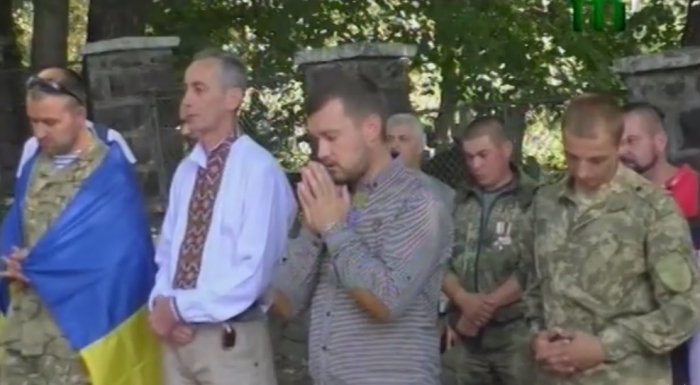 Свято з присмаком трауру: закарпатські бійці вшанували пам'ять загиблих в АТО
