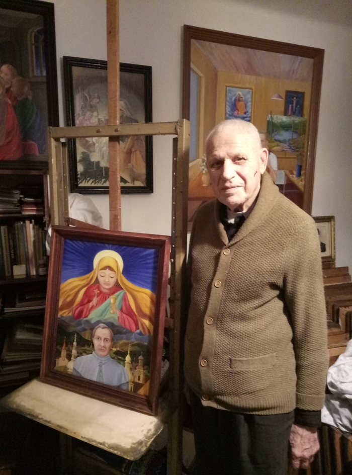 Полотна 85-річного художника із Закарпаття близькі й зрозумілі усім, хто знає й цінує народну культуру