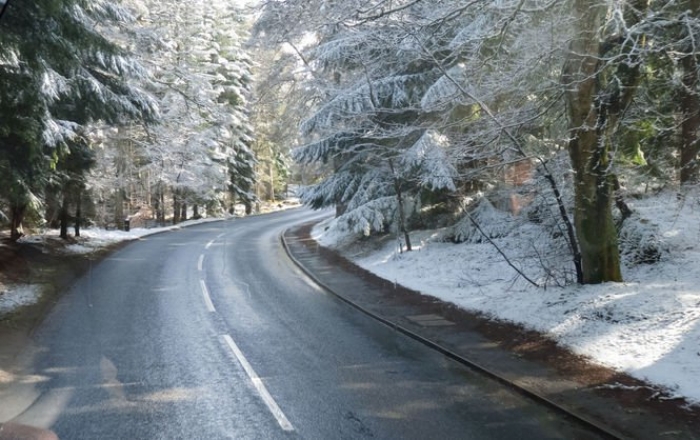 Легкий морозець та ожеледицю на дорогах приніс антициклон на Закарпаття