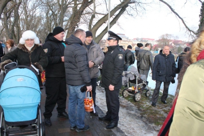 На Закарпатті під час освячення води порядок забезпечували понад 400 поліціянтів