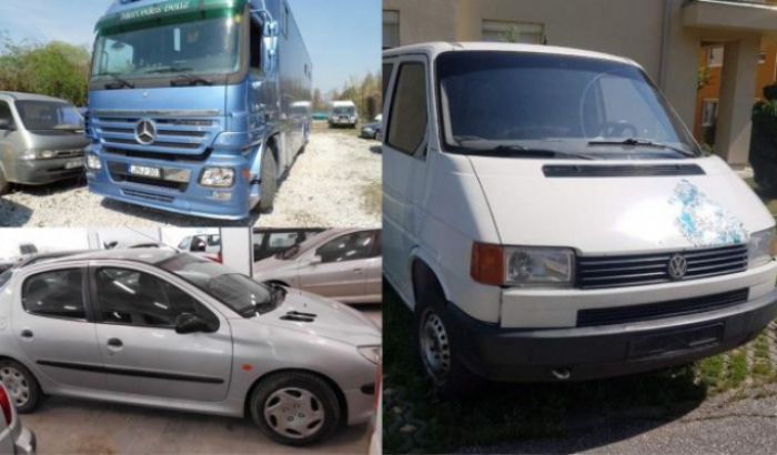 Угорські митники розпродають автоконфіскат