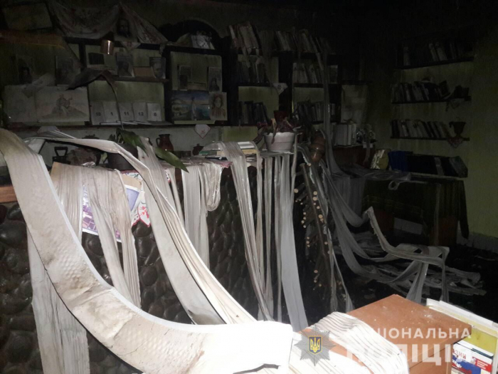 Книгозбірня палала недільним вечором у селі Брестів на Закарпатті