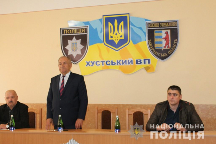 Закарпатські ветерани-правоохоронці зібралися разом у місті над Тисою