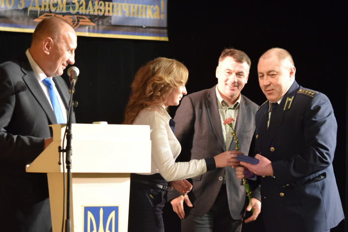 В Ужгороді відбулися урочистості з нагоди Дня залізничника