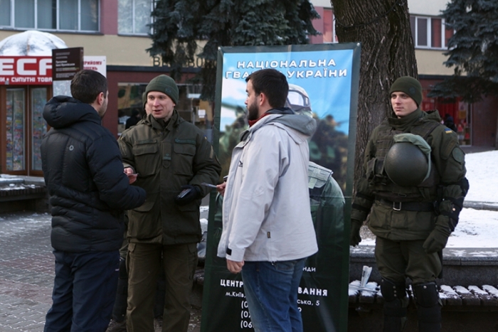 На Закарпатті працювали офіцери Західного відділення комплектування Нацгвардії