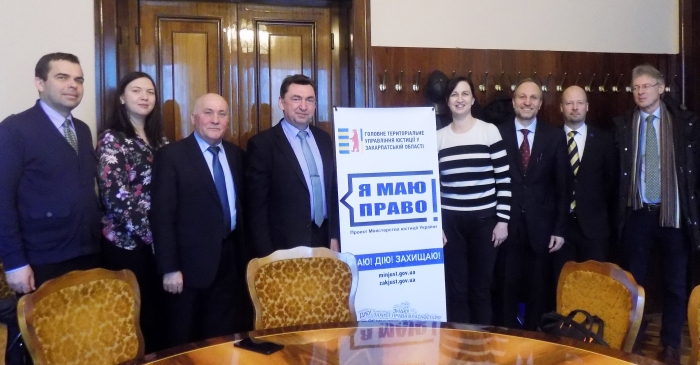 На Закарпатті консультативна місія ЄС ініціювала робочу зустріч із керівництвом Регіонального центру
