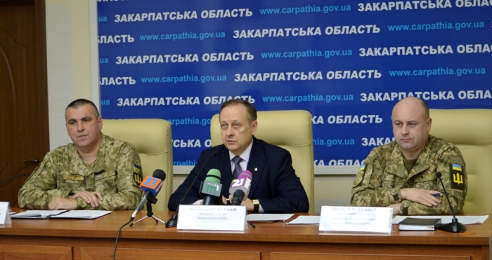 Призвані на Закарпатті військовослужбовці строкової військової служби до участі в АТО не залучатимуться
