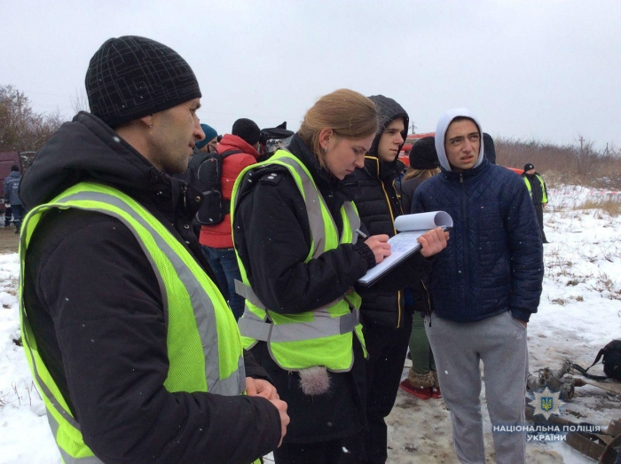 Сили Нацполіції Закарпаття взяли участь у ліквідації "аварії" на залізничному переїзді