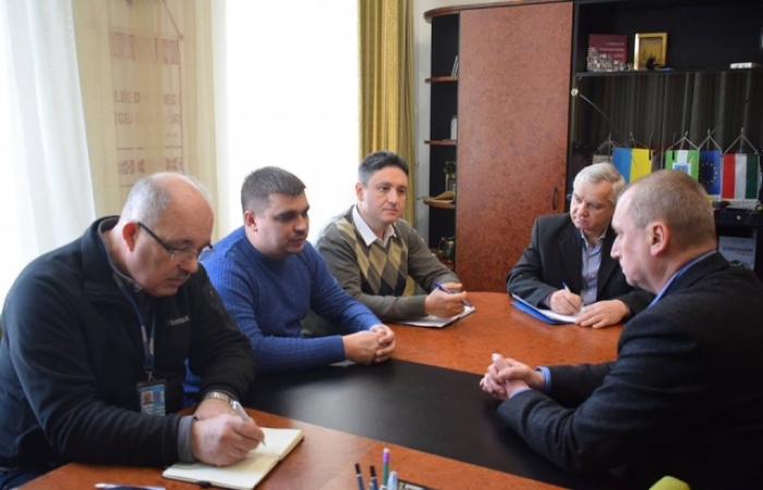 Мер закарпатського Берегова зустрівся з представниками місії ОБСЄ