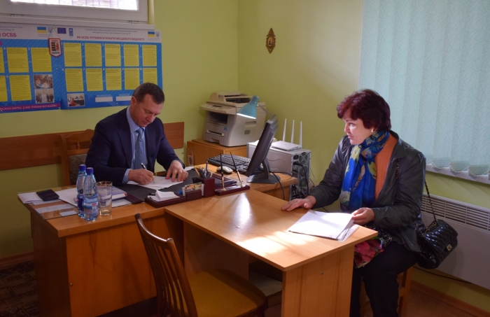 Ужгородський мер Богдан Андріїв провів сьогодні виїзний прийом громадян