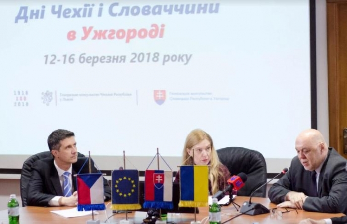 Відбулося вікриття Днів Чехії і Словаччини в Ужгороді