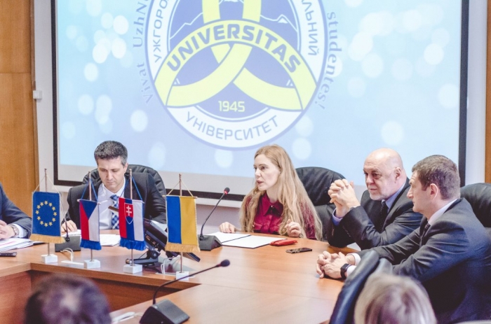 В Ужгородському університеті тривають заходи присвячені 100-річчю з часу створення Чехословаччини