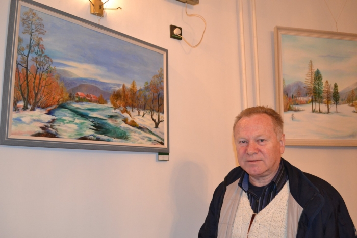Дебютувала виставка полотен ужгородського лісівника