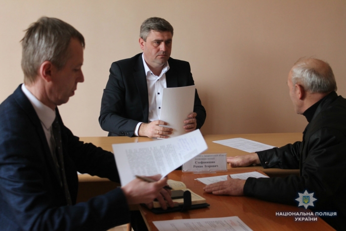 Головний полісмен Закарпаття зустрівся з мешканцями Хустщини