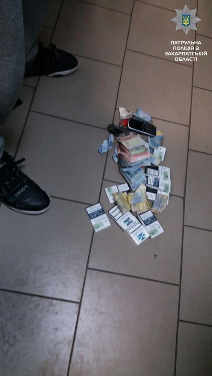 В Ужгороді патрульні затримали крадія на гарячому