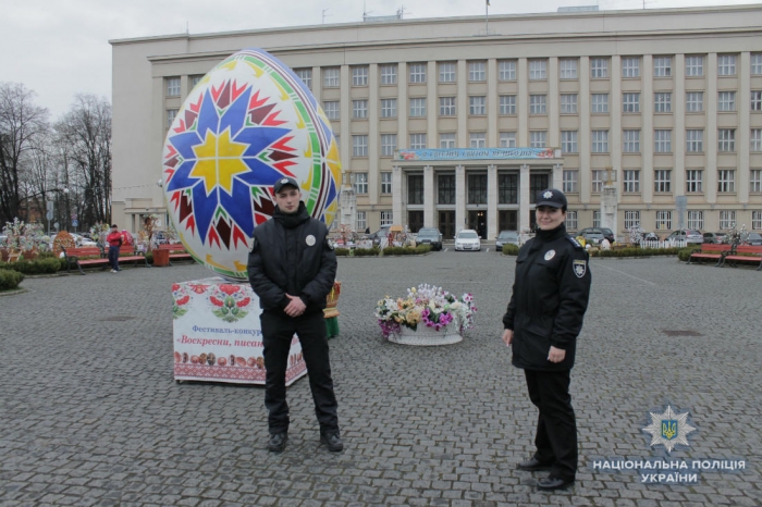 Напередодні Великодня поліція Закарпаття отримала 254 виклики