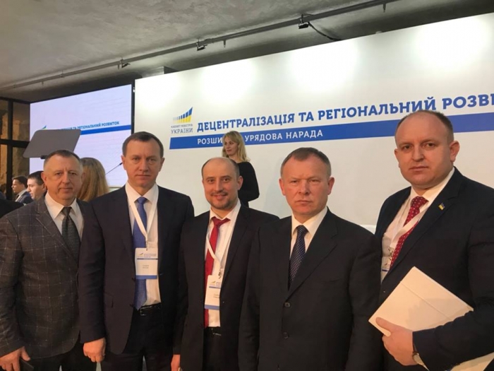 Міський голова Ужгорода Богдан Андріїв бере участь у розширеній урядовій нараді з питань децентралізації та регіонального розвитку
