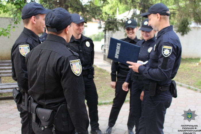 На Закарпатті урочисту присягу на вірність українському народові прийняли 7 новобранців