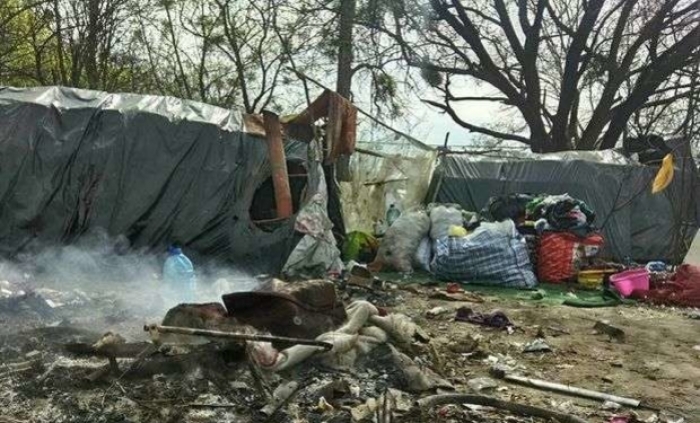Після Києва нападники-підпалювачі дібралися і до ромського табору біля столиці Галичини