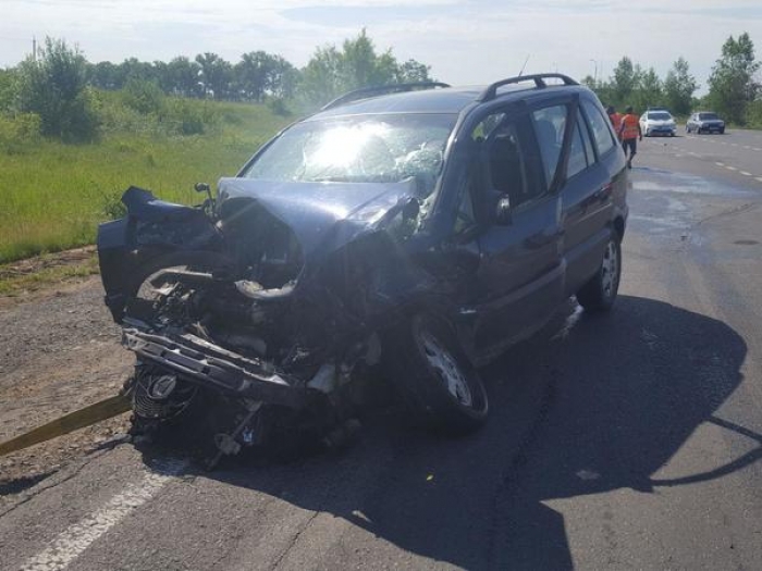 Автомобільна "круговерть" на міжнародній трасі в Закарпатті