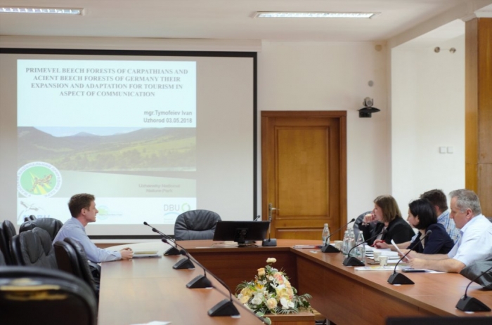 В Ужгородському університеті провели тендер на стипендію від Deutsche Bundesstiftung Umwelt