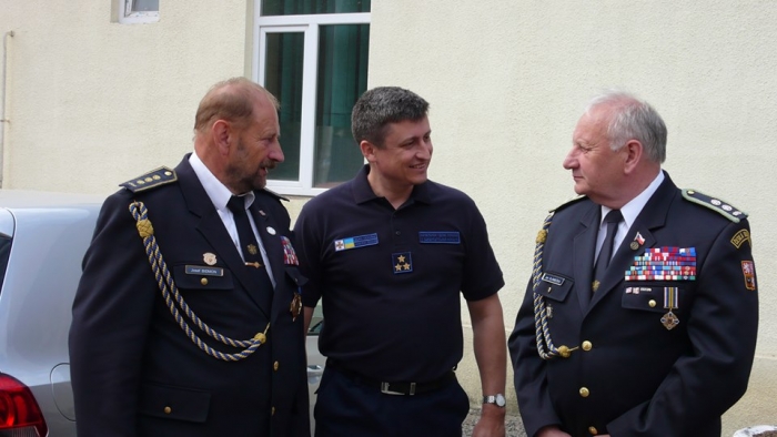Вогнеборці-добровольці Пардубицького краю та краю Височина завітали до колег на Закарпаття
