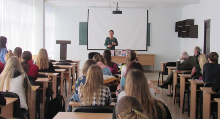 Студенти філфаку спілкувалися з письменниками – учасниками «Книги-фесту-2018»