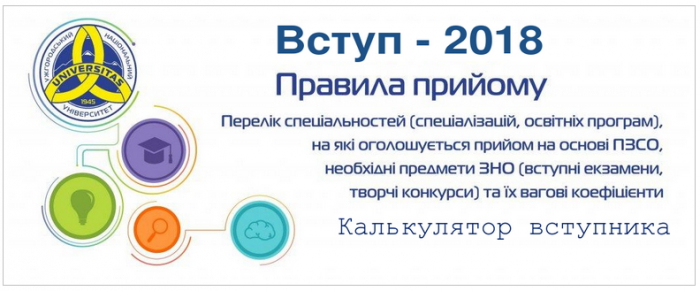Абітурієнти Закарпаття: ЗНО, терміни вступної кампанії, калькулятор вступника