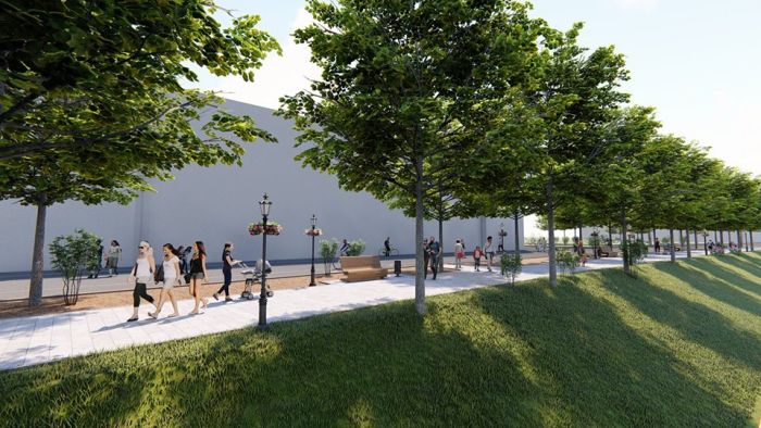 На площі Поштовій в Ужгороді обговорять капремонт набережної Незалежності