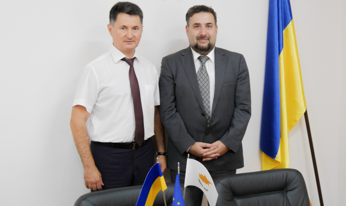 Заступник міського голови Ігор Фартушок зустрівся з Надзвичайним і Повноважним Послом Республіки Кіпр в Україні Луїсом Телемаху