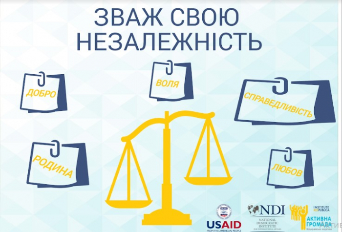 «Зваж свою незалежність»: всеукраїнька акція пройшла сьогодні в обласному центрі Закарпаття
