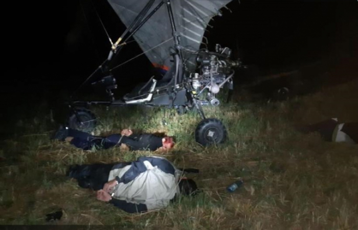 З нелегалом із Закарпаття: у Словаччині затримали двох українців на дельтаплані