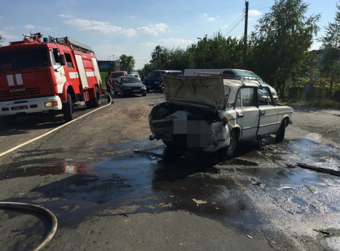 Як пожежники Закарпаття на шляхову пригоду з вогняними наслідками виїжджали!