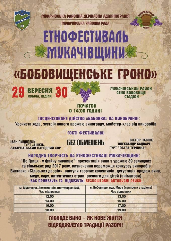 Віктор Павлік і гурт “Без обмежень” заспівають на етнофесті в закарпатському Бобовищі