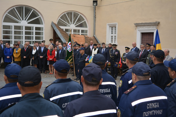 Новоспечені рятувальники склали присягу на вірність українському народові в Ужгороді