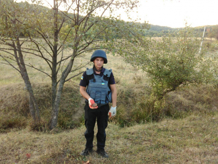 Піротехніки знищили гранату Ф-1, знайдену на Ужгородщині
