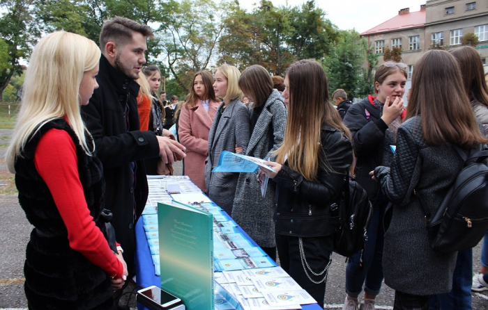 УжНУ долучився до «Дня кар’єри», який організував Ужгородський міський центр зайнятості