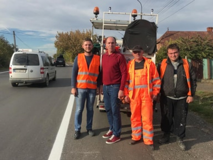 Керівник Закарпаття проконтролював якість проведення дорожніх робіт (ФОТО)