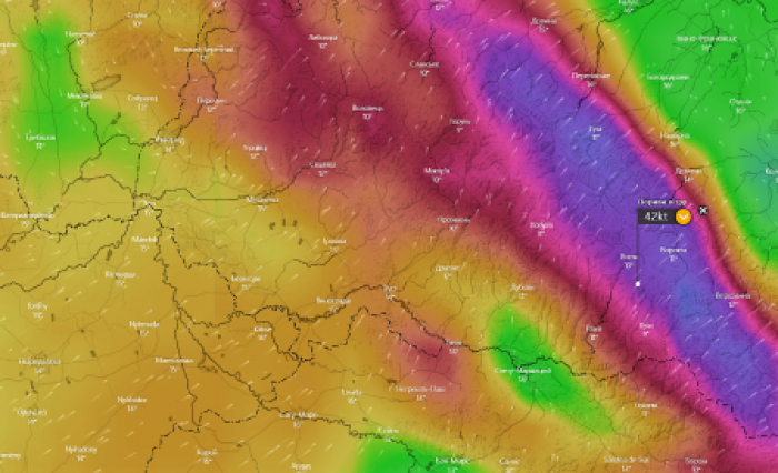 На Закарпатті очікується шторм "Амелі"