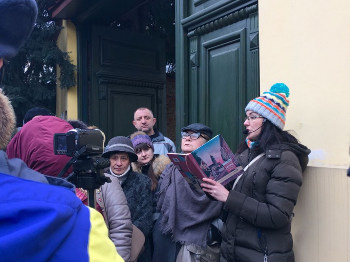 Подорож у часі та просторі: відкриту екскурсію «Втраченим Ужгородом» влаштувала Тетяна Літераті