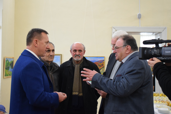 Художник Франциск Ерфан представив в Ужгороді вибрані твори (ФОТО)