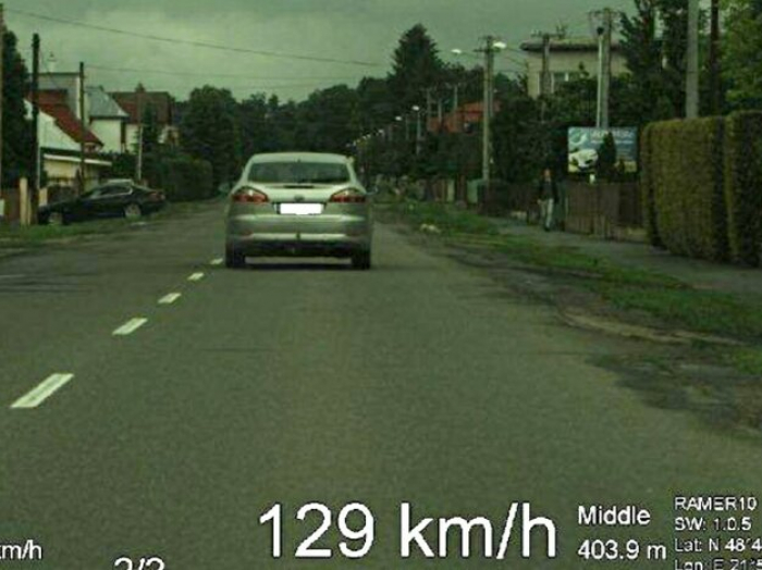 Гнав на авто 129 км/год: у Словаччині ужгородця оштрафували на 800 євро 