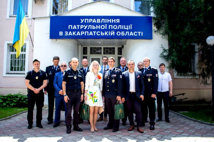 На Закарпатті з робочим візитом перебуває поліція Краю Височина Чеської Республіки