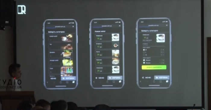 Почитати меню і зробити замовлення без офіціанта – чи запрацює винахід ужгородських студентів?