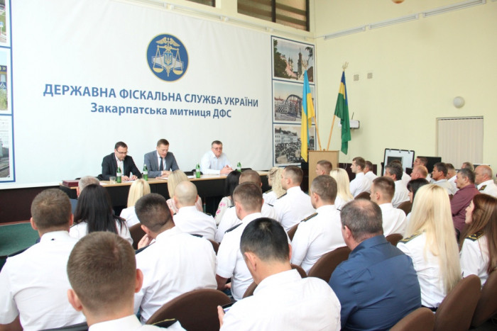 В Закарпатській митниці ДФС відбулись урочистості з нагоди Дня Незалежності