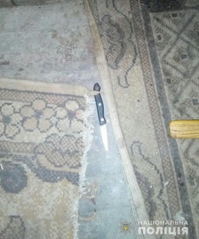 На Берегівщині місцевий житель, під час сварки, заподіяв ножове поранення своїй співмешканці