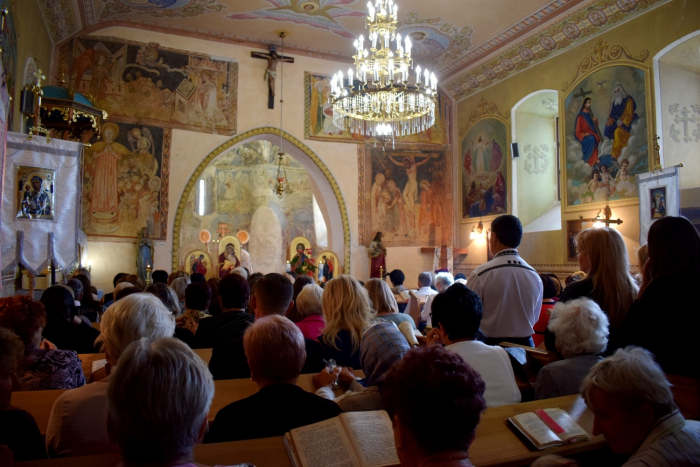 У Горянській ротонді молилися за процвітання Ужгорода (ФОТО, ВІДЕО)