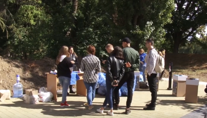Ужгород долучився до всесвітньої акції з прибирання (ВІДЕО)